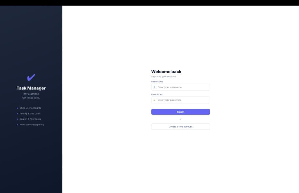 Python Task Manager